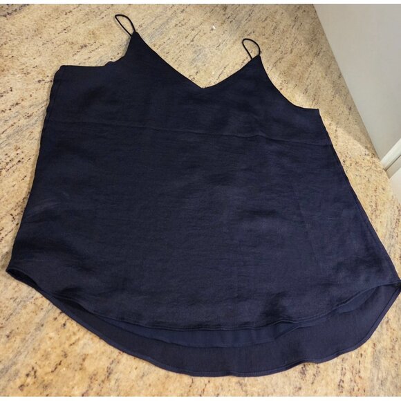 Epress Size M Blue Lined Embroidered Cami Tank y2k look - Picture 11 of 13